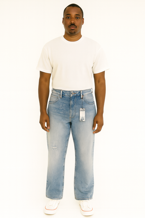 Wrangler Men's Light Blue Sunfade Jeans | Wrangler In Lebanon
