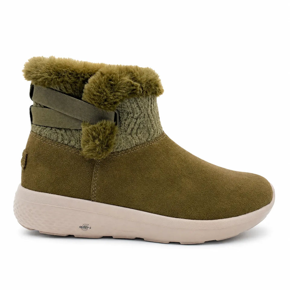 Skechers Women's Olive On-the-GO City Water Repellent Suede Boots | Skechers In Lebanon