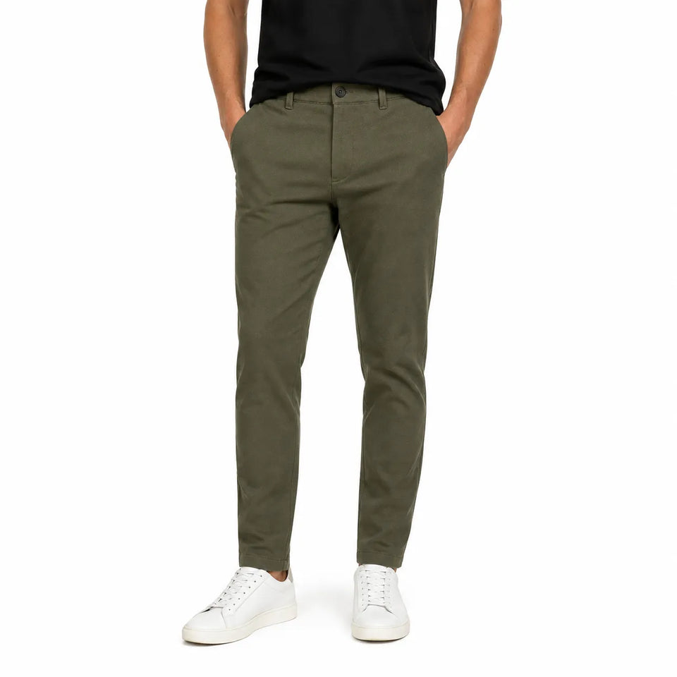 Only & Sons Men's Dusty Olive Green Trouser | Only & Sons In Lebanon