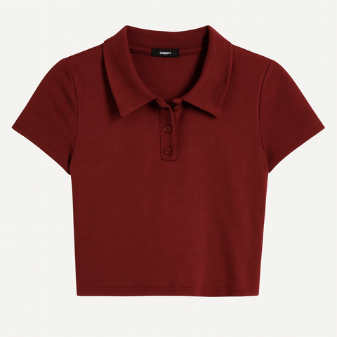 Forever 21 Women's Burgundy T-Shirt | Forever 21 In Lebanon