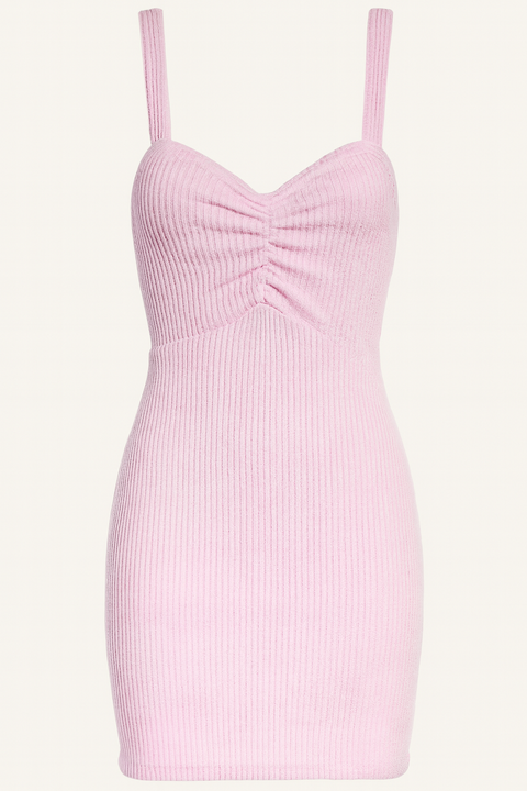 Forever 21 Women's Pink V-Neck Sleeveless Dress |Forever 21 In Lebanon