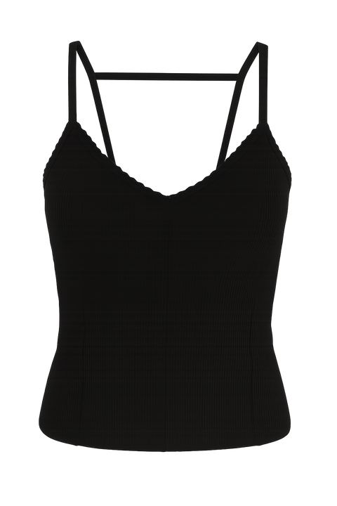 Forever 21 Women's Black V-Neck Sleeveless Blouse |Forever 21 In Lebanon