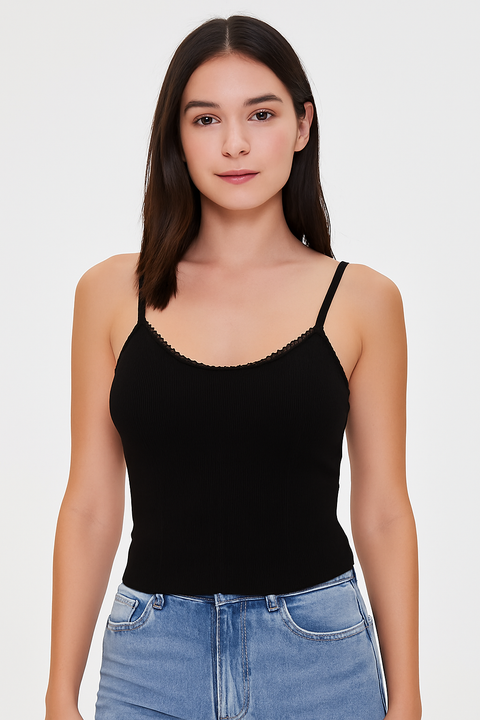 Forever 21 Women's Black V-Neck Sleeveless Blouse |Forever 21 In Lebanon