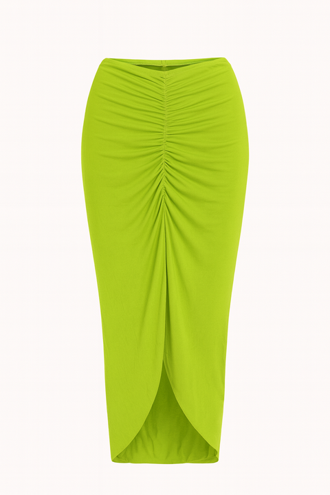 Forever 21 Women's Green Apple Long Skirt | Forever 21 In Lebanon