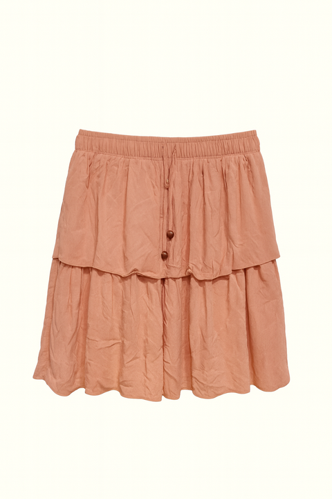 Forever 21 Women's Seashell Pink Skirt | Forever21 In Lebanon