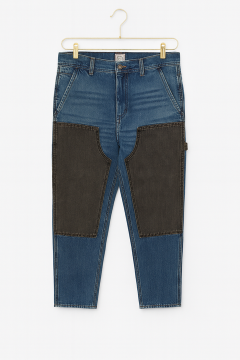 Lee Men's Navy & Black Pannelled Carpenter Relaxes Jeans | Lee In Lebanon