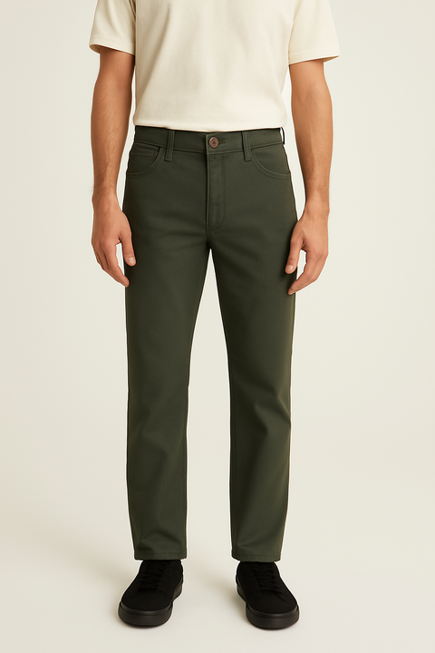 Wrangler Men's Olive Green Frontier Jeans | Wrangler In Lebanon