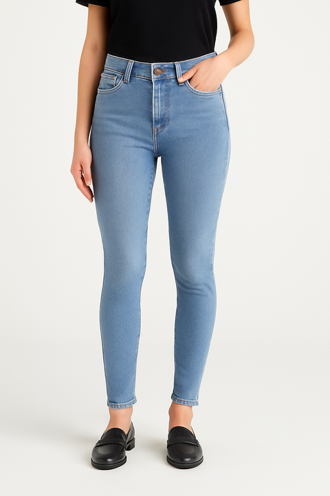 Wrangler Women's Light Blue Skinny Jeans |Wrangler In Lebanon