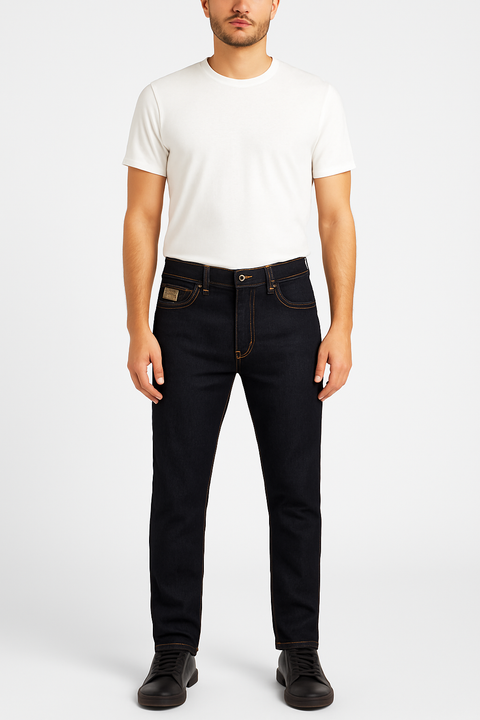 Lee Men's Dark Blue Eddie Regular Tapered Jeans |Lee In Lebanon