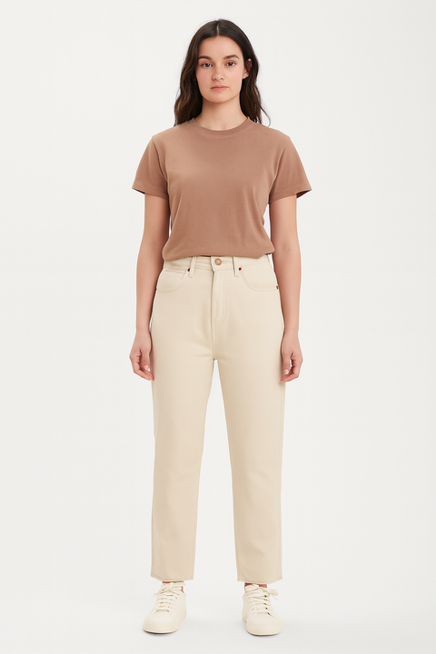 Lee Women's Natural Mom Straight Jeans |Lee In Lebanon