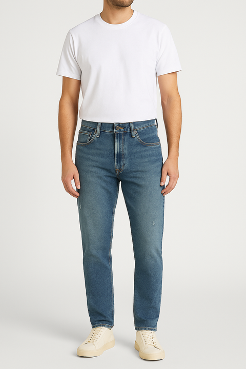 Lee Men's Blue Austin Regular Straight Jeans | Lee In Lebanon