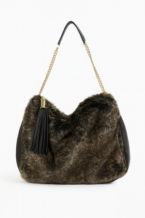 Inside Women's Black Shoulder Bag| Inside In Lebanon