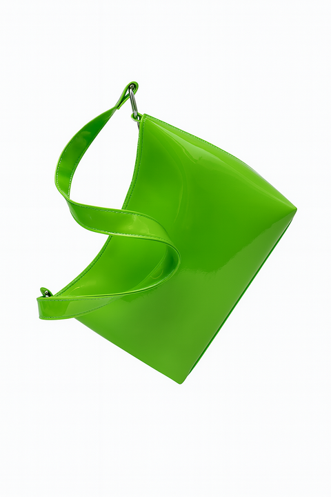 House Brand Women's Green Leather Shoulder Bag| House Brand In Lebanon