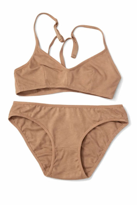 Demar Women's Tan Lingerie Set | Demar In Lebanon