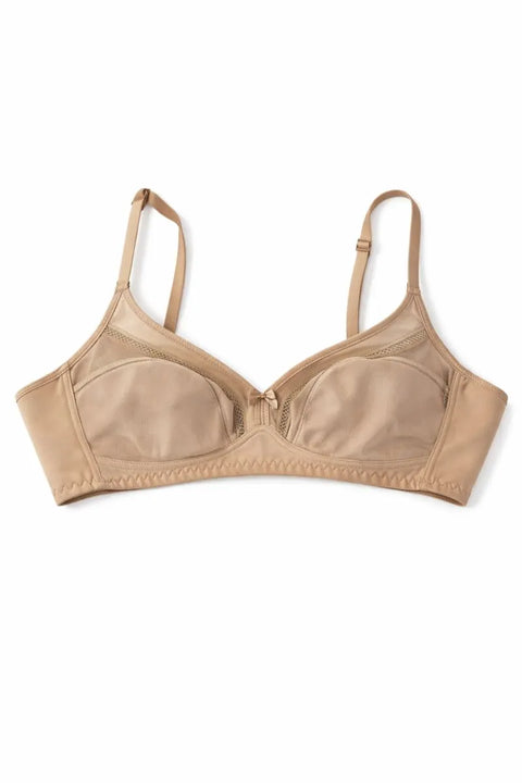 Demar Women's Beige Cutout Bra | Demar In Lebanon