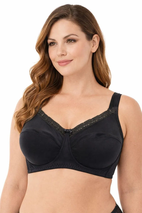 Demar Women's Black Cotton Bra | Demar In Lebanon