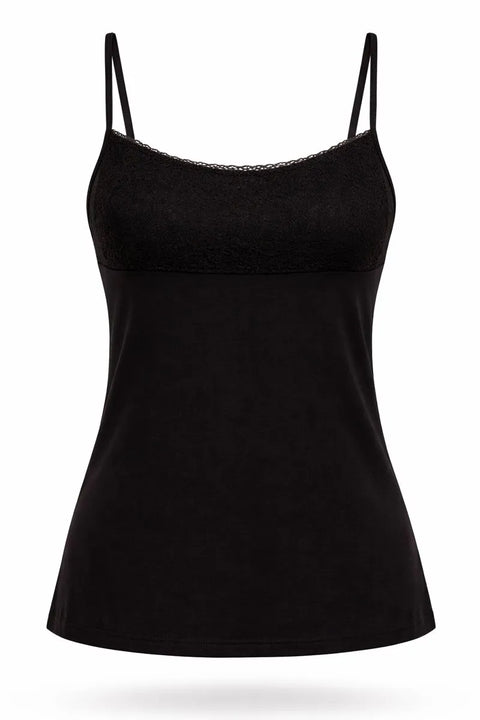 Demar Women's Black Lace Sleep Dress | Demar In Lebanon