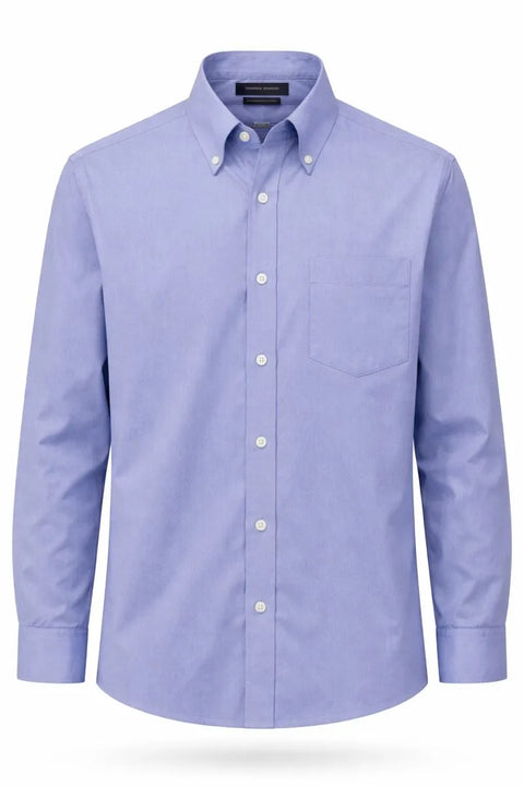 Tommy Hilfiger Men's Blue Regular Fit Stretch Shirt | Tommy Hilfiger In Lebanon