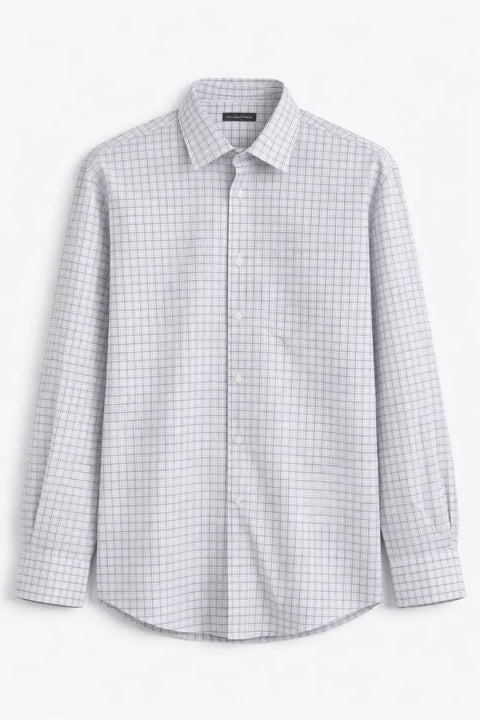 Van Heusen Men's Multicolor Regular Fit Flex Collar Stretch Check Shirt | Van Heusen In Lebanon