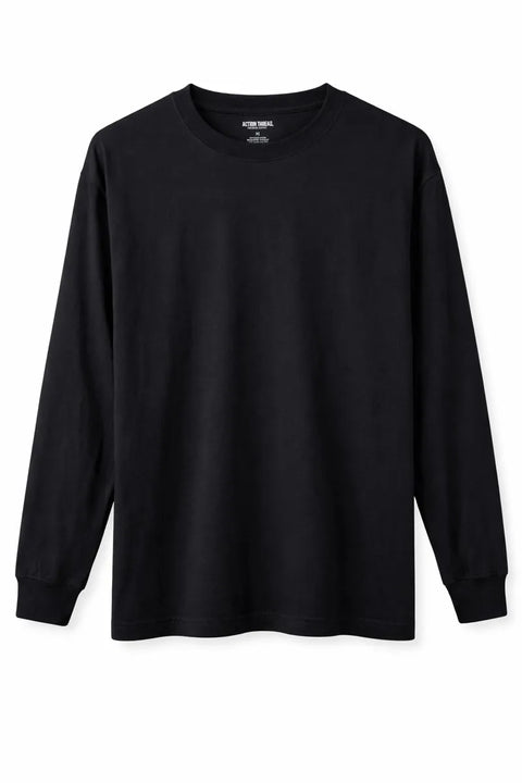 Action Thread Men's Black Crew Knit Blouse | Action Thread In Lebanon