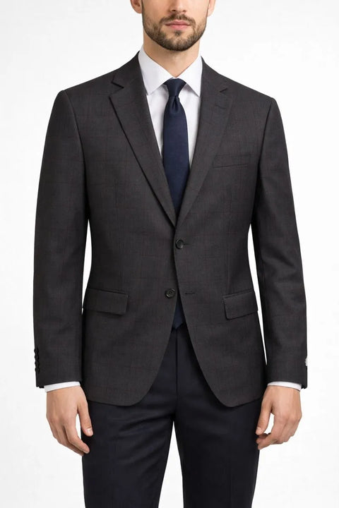 Alfani Men's Dark Grey Slim fit Suit Jacket Blazer | Alfani In Lebanon