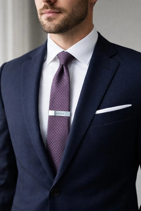 Alfani Men's Purple Moores Geo-Pattern Necktie|Alfani In Lebanon