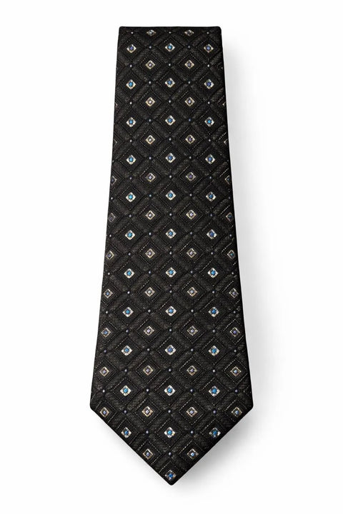 Perry Ellis Portfolio Men's Black Laytone Neck Tie | Perry Ellis Portfolio In Lebanon