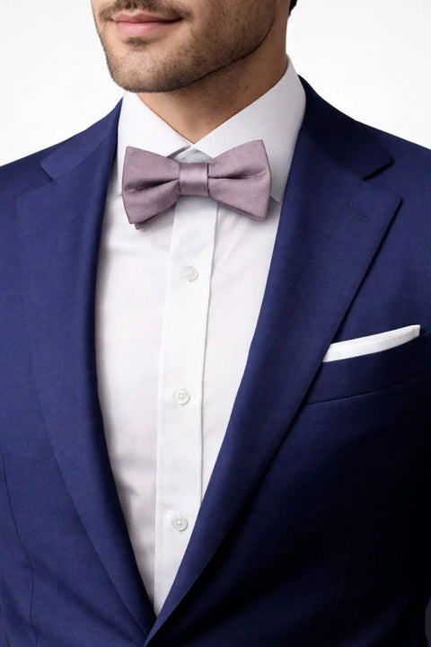 Alfani Men's Dusty Rose Pre-Tied Bow Tie & White Solid Pocket Square Set | Alfani In Lebanon