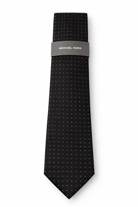 Michael Kors Men's Black Lawry Dot Neck Tie | Michael Kors In Lebanon