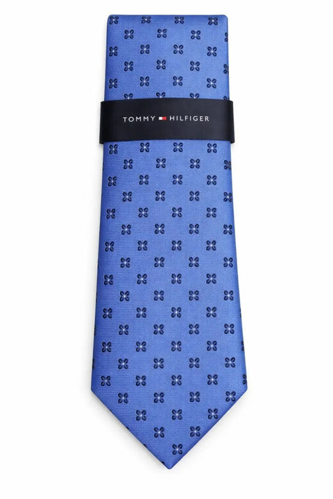 Tommy Hilfiger Men's Light Blue Mabel Floral Tie | Tommy Hilfiger In Lebanon