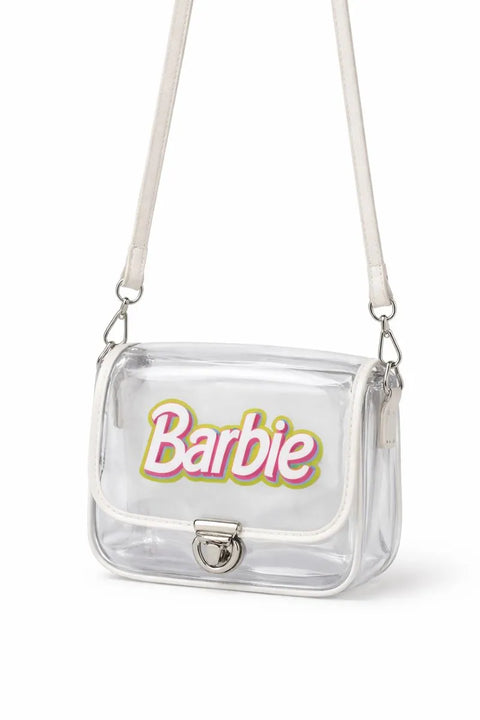 Forever 21 Girl's White Transparent Barbie Crossbody Bag| Forever 21 in Lebanon
