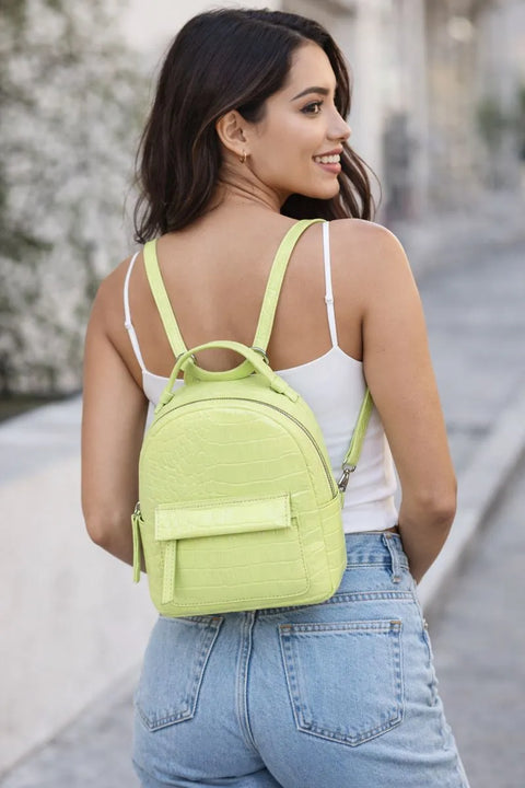 Forever 21 Women's Green Mini Backpack |Forever 21 in Lebanon