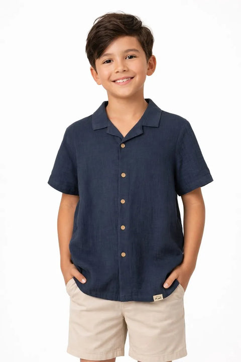Cotton On Kids Boy's Navy Shirt |Cotton On Kids In Lebanon