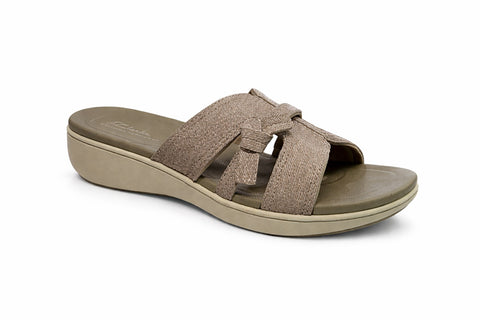 Clarks Women's Light Green Breeze Rae Mia Slipper | Clarks In Lebanon