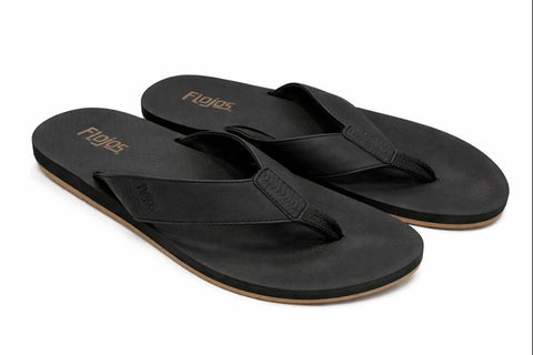 Flojos Men's Black Casual Flip-Flops Slipper | Flojos In Lebanon