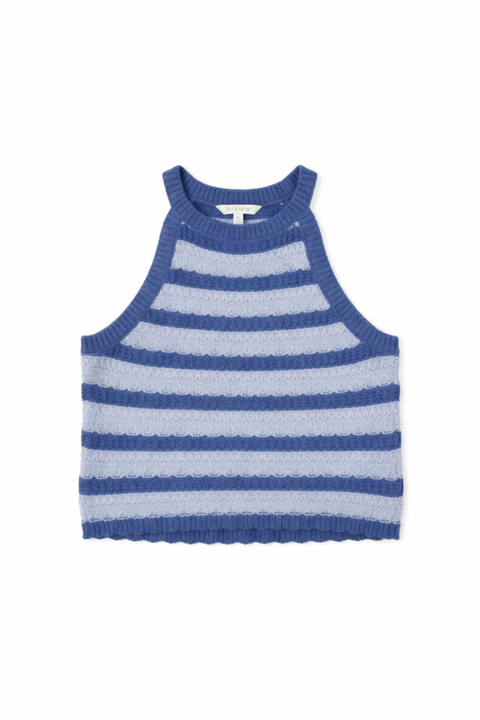 Art Class Girls' Blue and Light Blue Striped Knit Tank Top | Art Class in Lebanon