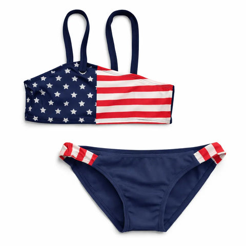 Art Class Girl's Navy Stars and Stripes Bikini Set | Art Class  in Lebanon