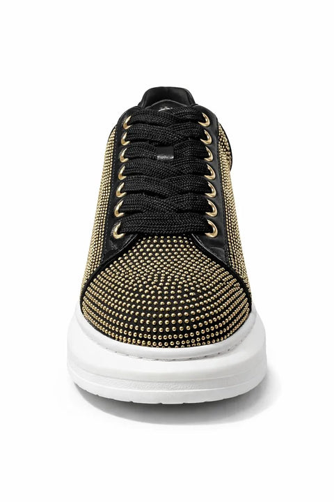 Steve Madden Men's Gold & Black Sneakers|Steve Madden In Lebanon
