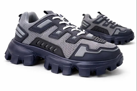 Steve Madden Men's Black & Gray Prize-K Sneakers |Steve Madden In Lebanon