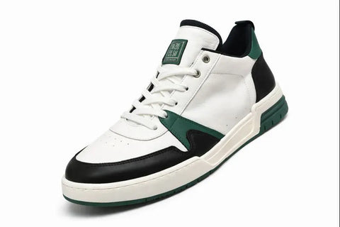 Steve Madden Women's White & Green Kean Sneakers | Steve Madden In Lebanon