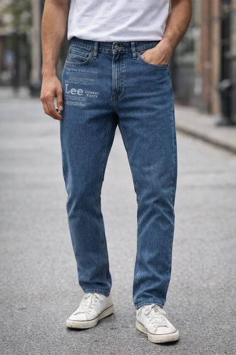 Lee 741 Men's Blue Comfort Tapered Jeans | Lee in Lebanon