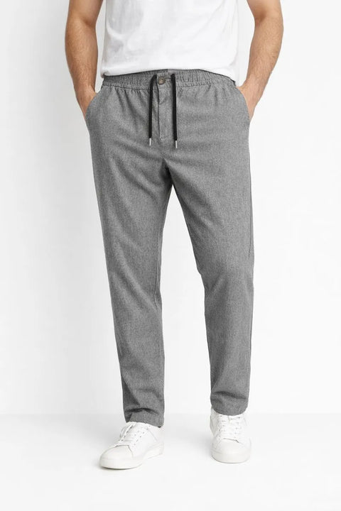 Rebel Refined  Men's Grey Plain Classic Pants| Rebel In Lebanon