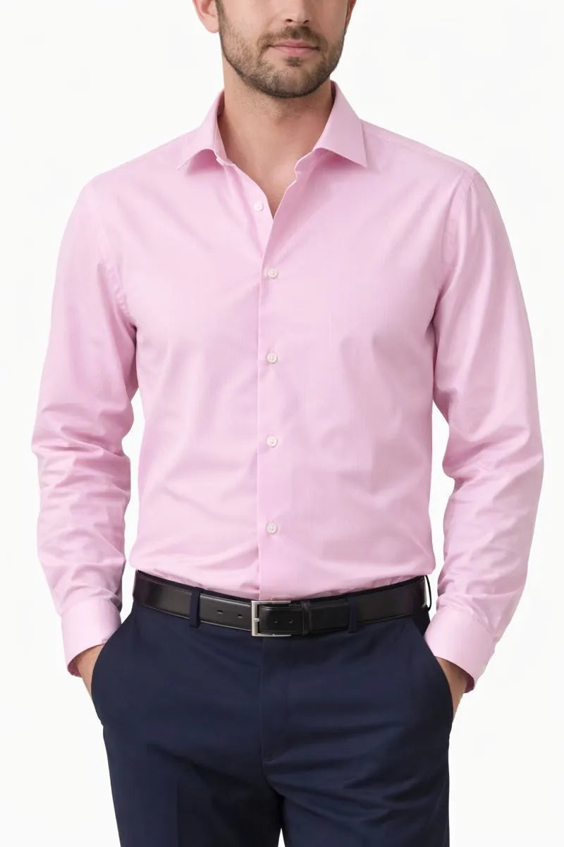 Kenneth Cole Reaction Men's Pink Slim-Fit Flex Dress Shirt | Kenneth Cole Reaction In Lebanon