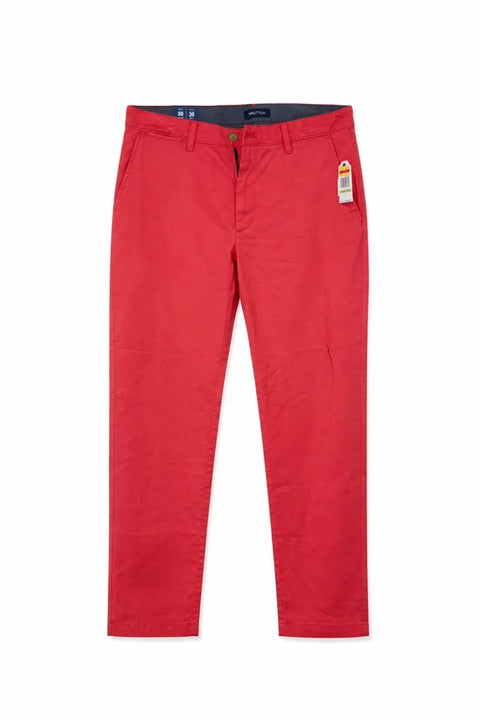 Nautica Men's Mineral Red The Deck Pants Classic Fit  | Nautica in Lebanon