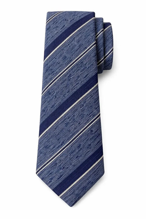 Alfani Men's Blue Gwen Stripe Slim Tie | Alfani In Lebanon