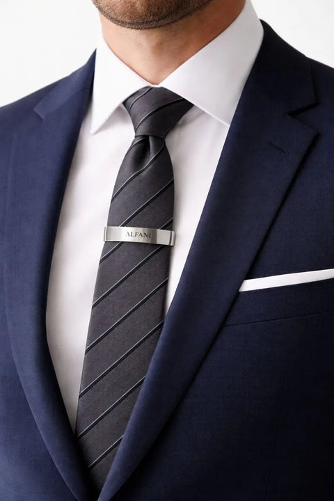 Alfani Men's Charcoal Clarkson Stripe Tie | Alfani In Lebanon