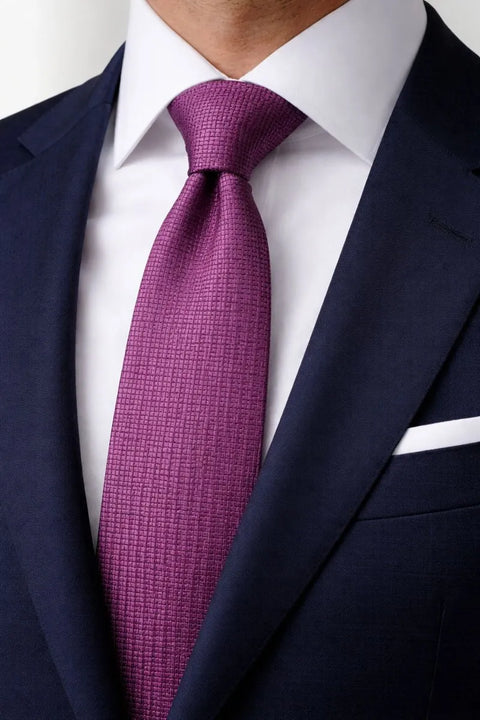 Alfani Men's Purple Slim Basketweave Tie | Alfani  In Lebanon