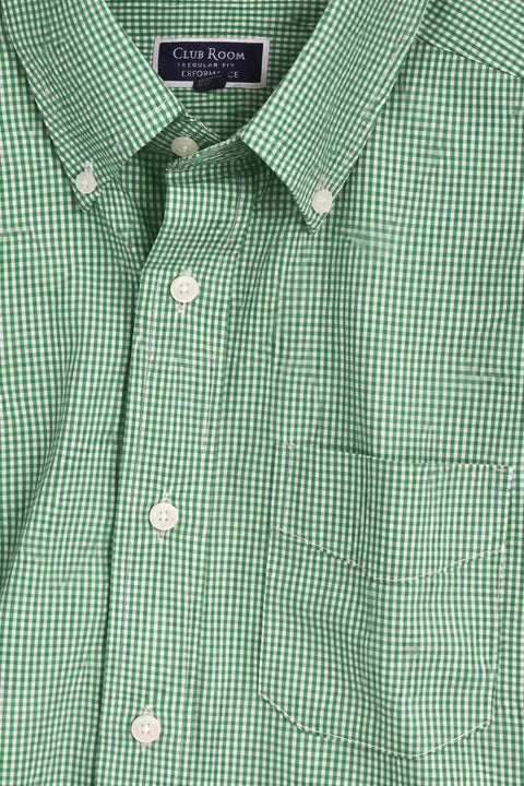Club Room Men's Bright Green Regular-Fit Dress Shirt | Club Room In Lebanon