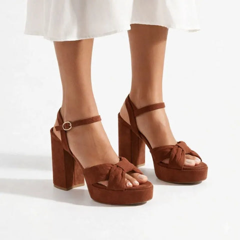 A New Day Women's Brown Riah Premium Heels | A New Day In Lebanon