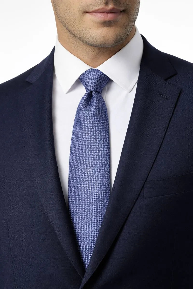 Alfani Men's Blue Houndstooth Skinny Tie | Alfani In Lebanon
